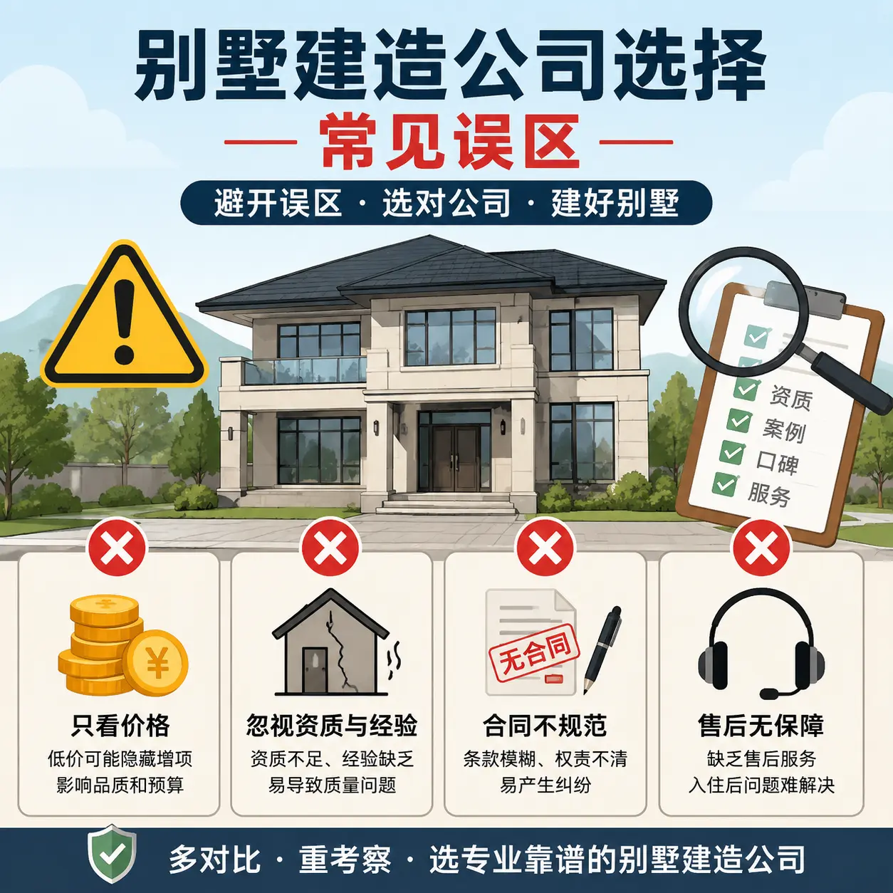 晴隆 别墅建造公司推荐:了解市场行情与服务内容