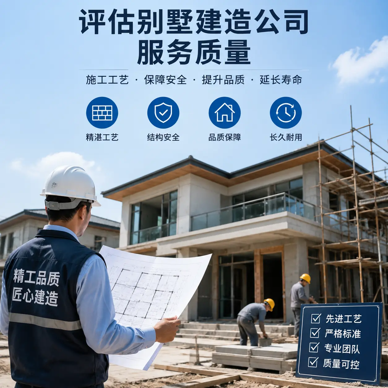 如何评估 晴隆 别墅建造公司的服务质量?