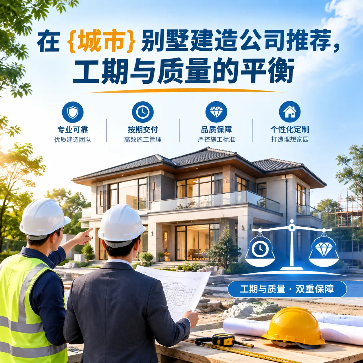 在 晴隆 别墅建造公司推荐，工期与质量的平衡