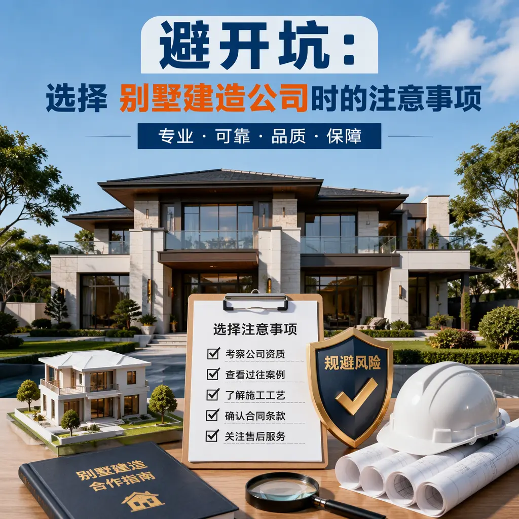 避开坑：选择 晴隆 别墅建造公司时的注意事项
