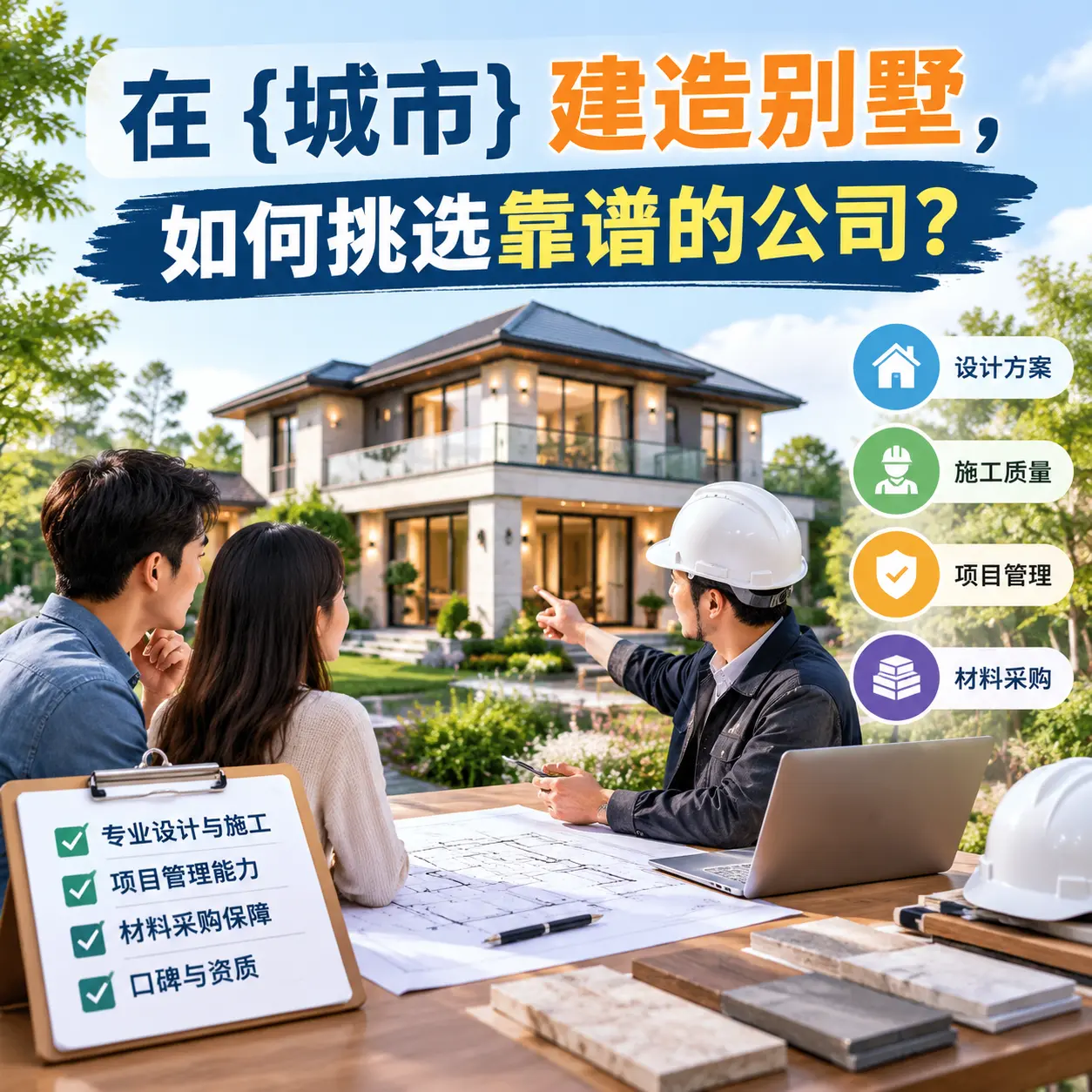 在 晴隆 建造别墅，如何挑选靠谱的公司？