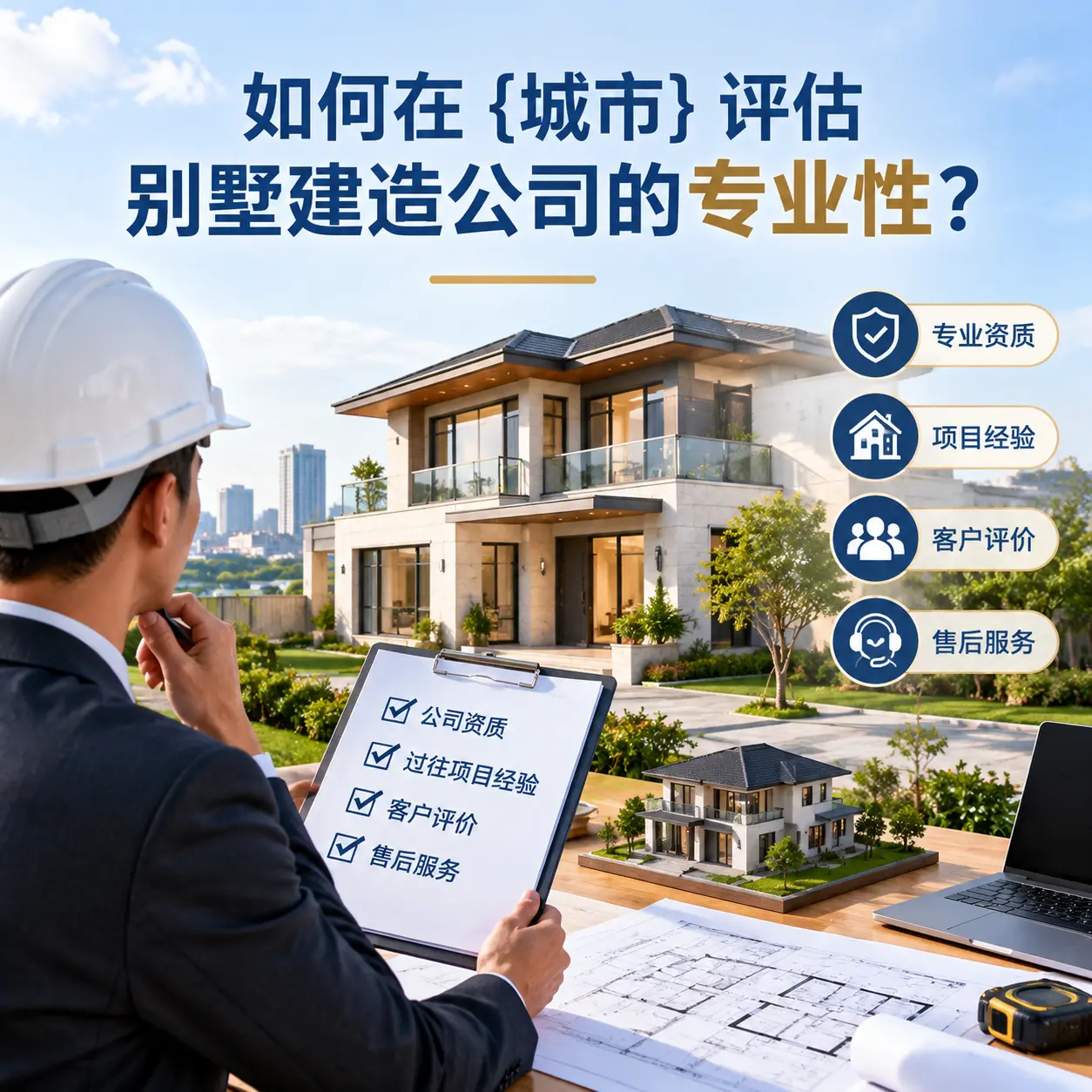 如何在 晴隆 评估别墅建造公司的专业性？