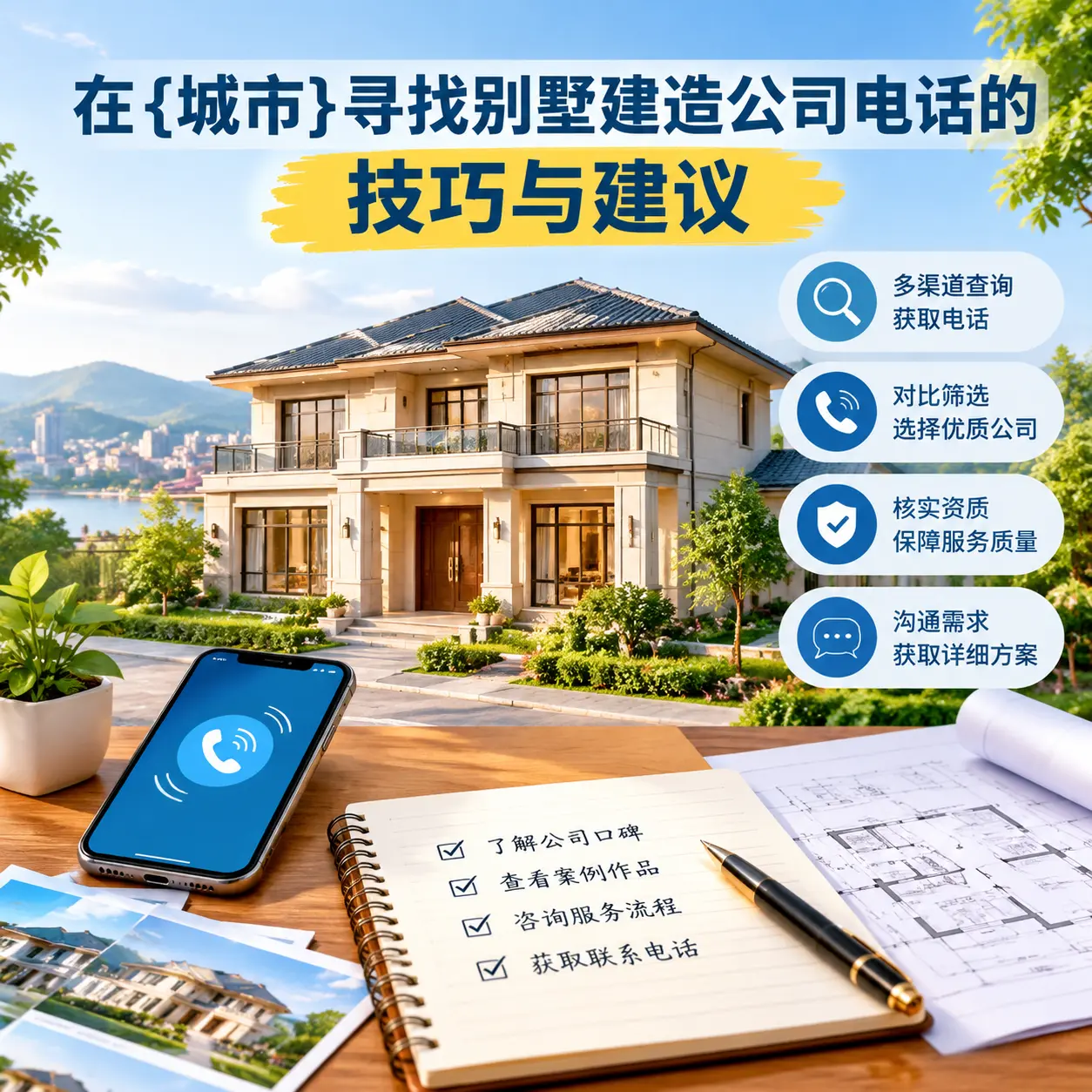 在晴隆寻找别墅建造公司电话的技巧与建议