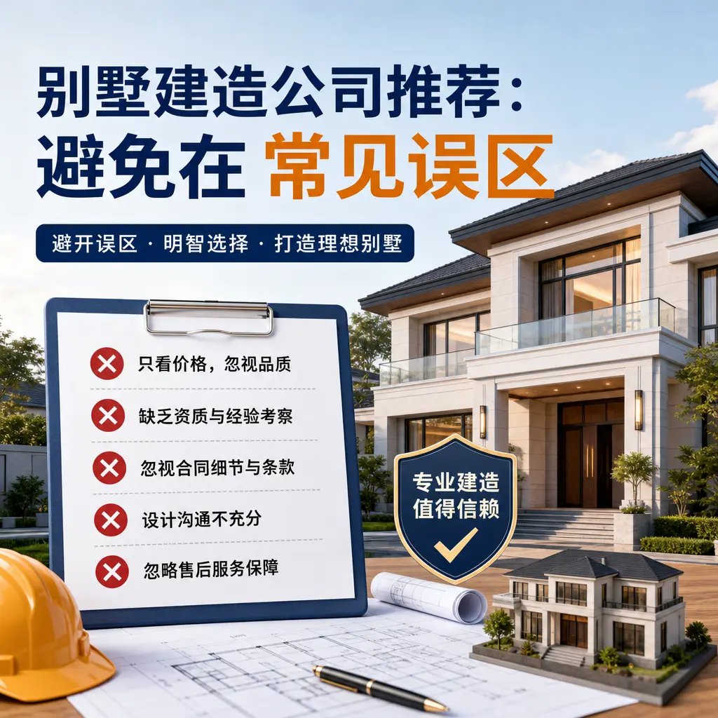 别墅建造公司推荐:避免在 晴隆 的常见误区