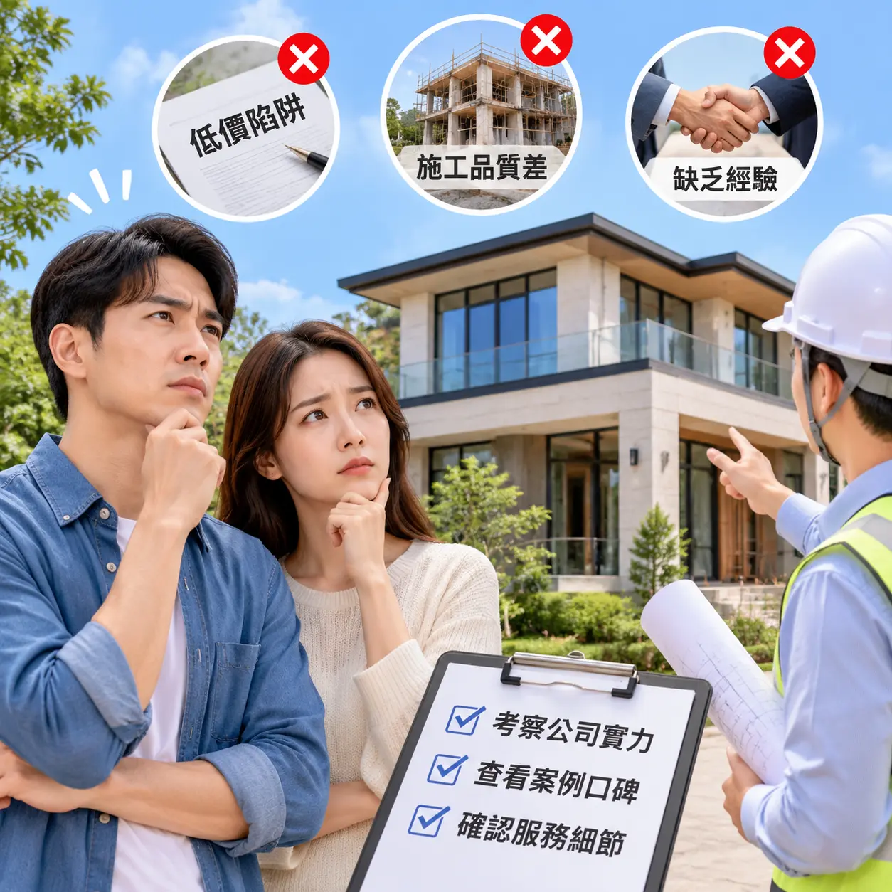 如何在 晴隆 选择最佳别墅建造公司推荐？